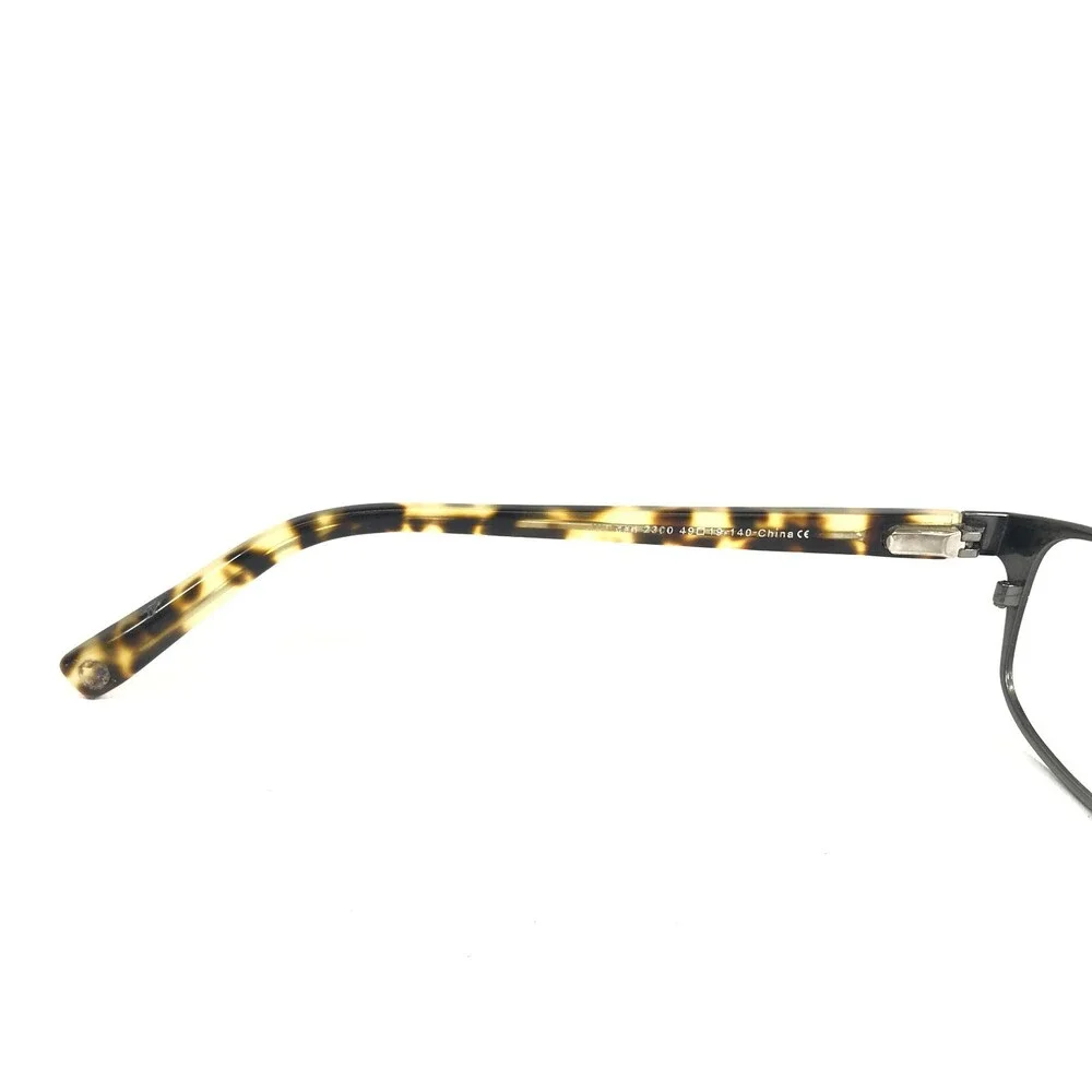 Warby Parker Eyeglasses Frames Walden 2300 Gunmetal Brown Tortoise 49-19-140